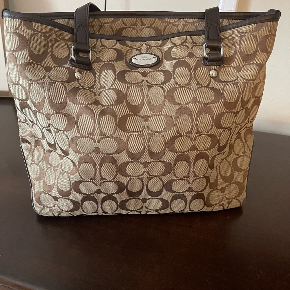 Authentic Coach Tote Bag